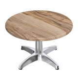 WBC | Jamaika Loungetisch | Ø:H 70 x 38 cm | Sheesham / Aluminium | Zusatzgewicht