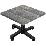 WBO | Jamaika Loungetisch | B:T:H 60 x 60 x 38 cm | Vintage Old / Schwarz
