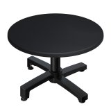 WBO | Jamaika Table basse | Ø : H 70 x 40 cm | Noir / Noir | Poids supplémentaire