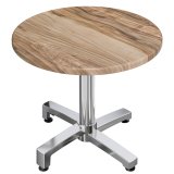 WBO | Bistro ulkoinen pöytä | Ø:H 70 x 78,5 cm | Sheesham / Alumiini | Pyöreä | Lisäpaino