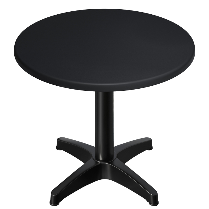 WBC | 31257 | Ø:K 70 x 78,5 cm | Musta / Musta | Pyöreä