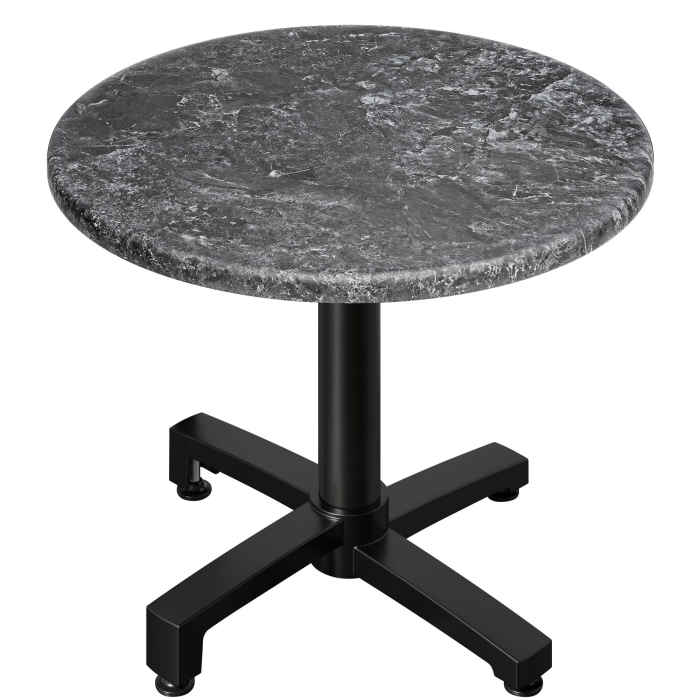 WBO | 31257 | Ø:H 60 x 76 cm | Rocher / Noir | Rond | Poids supplémentaire