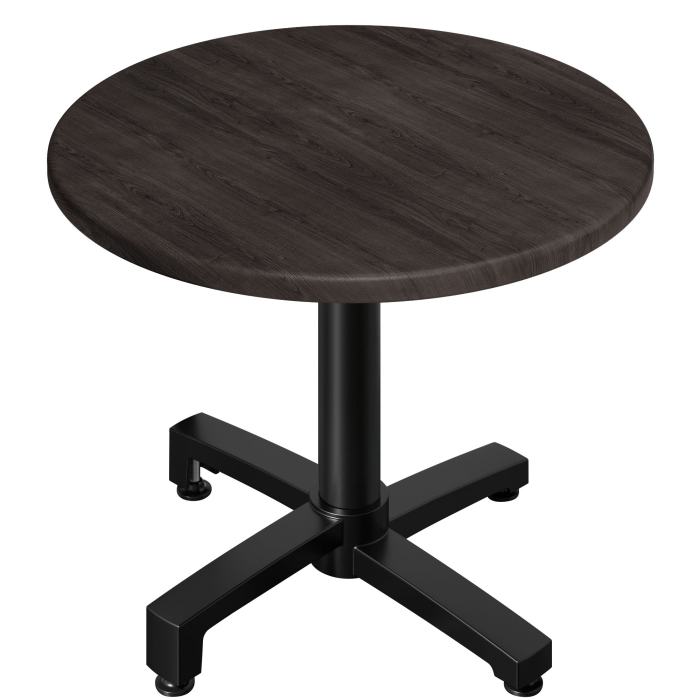 WBO | 31257 | Ø:H 70 x 76 cm | Wenge / Svart | Rundt | Ekstra vekt