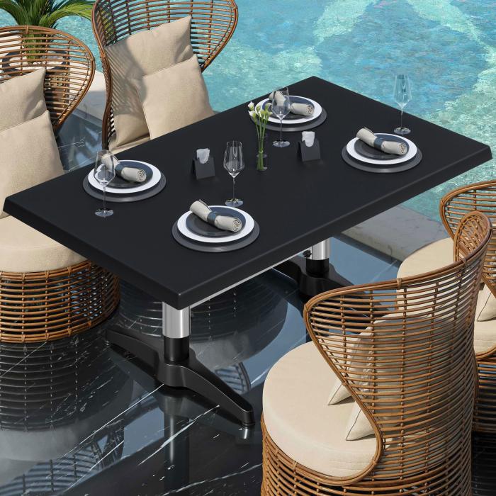 WBC | Werrzalit loungebord | B:D:H 120 x 70 x 40 cm | Svart / Svart | Kontakt WBC | Werrzalit loungebord | B:D:H 120 x 70 x 40 cm | Svart / Svart | Kontakt