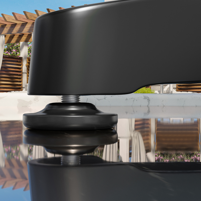 WBC | Mesa Werzalit baja | B: T: H: 120 x 70 x 40 cm | Roble / Negro | Peso adicional WBC | Mesa Werzalit baja | B: T: H: 120 x 70 x 40 cm | Roble / Negro | Peso adicional