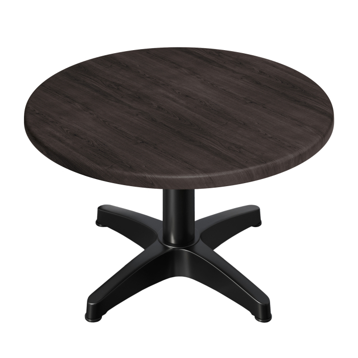 WBC | Werzalit loungebord | Ø:H 60 x 40 cm | Wenge / Sort | Ekstra vægt