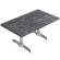 WBC | Werrzalit loungebord | B:D:H  120 x 70 x 40 cm | Stein / Aluminium | Kontakt