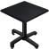 WBO | 31257 | B:D:H 70 x 70 x 76 cm | Svart Svart | Torget | Sammenleggbar + tilleggsvekt