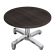 WBO | Jamaika Loungetisch | Ø:H 60 x 40 cm | Wenge / Aluminium