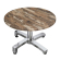 WBO | Jamaika Loungetisch | Ø:H 70 x 40 cm | Vintage Old / Aluminium | Zusatzgewicht