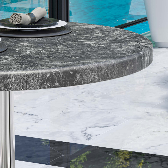 WBO | Werzalit Lounge-pöytä | Ø:H 70 x 40 cm | Felsen / Aluminium WBO | Werzalit Lounge-pöytä | Ø:H 70 x 40 cm | Felsen / Aluminium