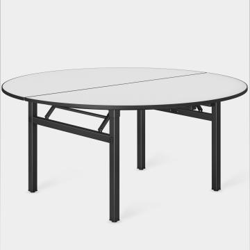 WILLIAM | Bankettafel | Ø:H 150 x 76 cm | Wit | Rond