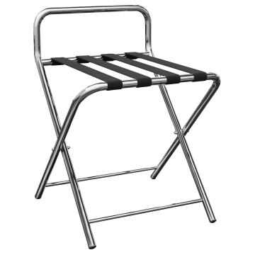 WILSON | Luggage Rack | Chrome | + Wall Protection
