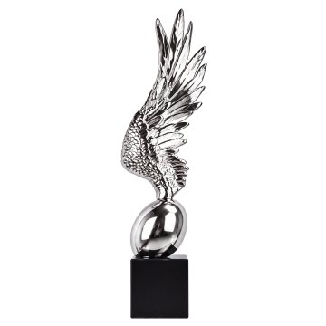 WING | Deko | H 85 cm | Chrom
