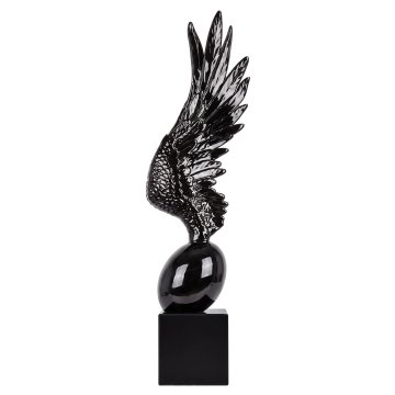 WING | Deco | 26 x 15 x 85 cm | Schwarz