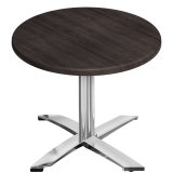 WTG | 31257 | Ø:Al 70 x 75,5 cm | Wengé / Aluminio | Redondo