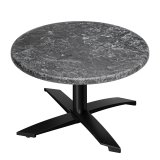 WTG | Jamaika Loungebord | Ø: H 60 x 37 cm | Felsen / Svart | Extra vikt
