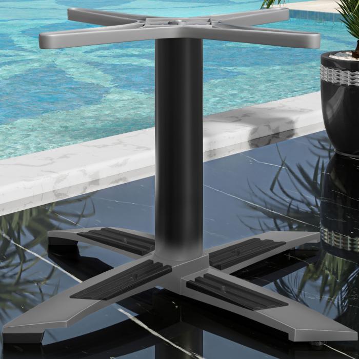 WTG | Werzalit Lounge Table | Ø:H 60 x 37 cm | Wenge / Black | Additional weight WTG | Werzalit Lounge Table | Ø:H 60 x 37 cm | Wenge / Black | Additional weight