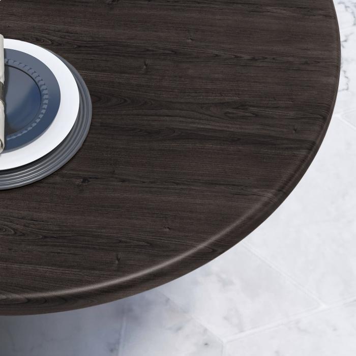 WTG | Werzalit Lounge Table | Ø:H 60 x 37 cm | Wenge / Black | Additional weight WTG | Werzalit Lounge Table | Ø:H 60 x 37 cm | Wenge / Black | Additional weight