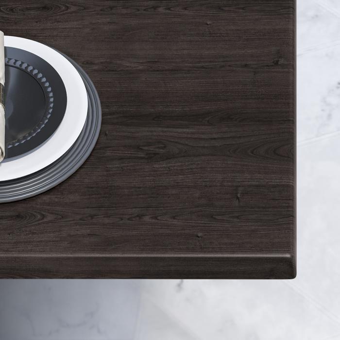 WTG | Werrzalit loungebord | B:D:H 60 x 60 x 37 cm | Wenge / Svart | Sammenleggbar | Ekstra vekt WTG | Werrzalit loungebord | B:D:H 60 x 60 x 37 cm | Wenge / Svart | Sammenleggbar | Ekstra vekt