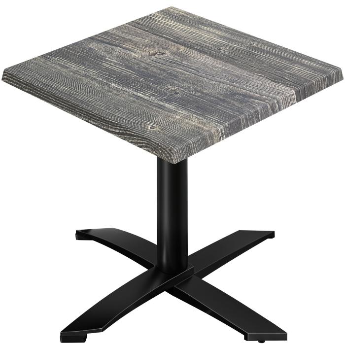 WTG | 31257 | B: D: H: 70 x 70 x 75,5 cm | Rustikk Furu/Sort | Torget | Sammenleggbar + tilleggsvekt WTG | 31257 | B: D: H: 70 x 70 x 75,5 cm | Rustikk Furu/Sort | Torget | Sammenleggbar + tilleggsvekt