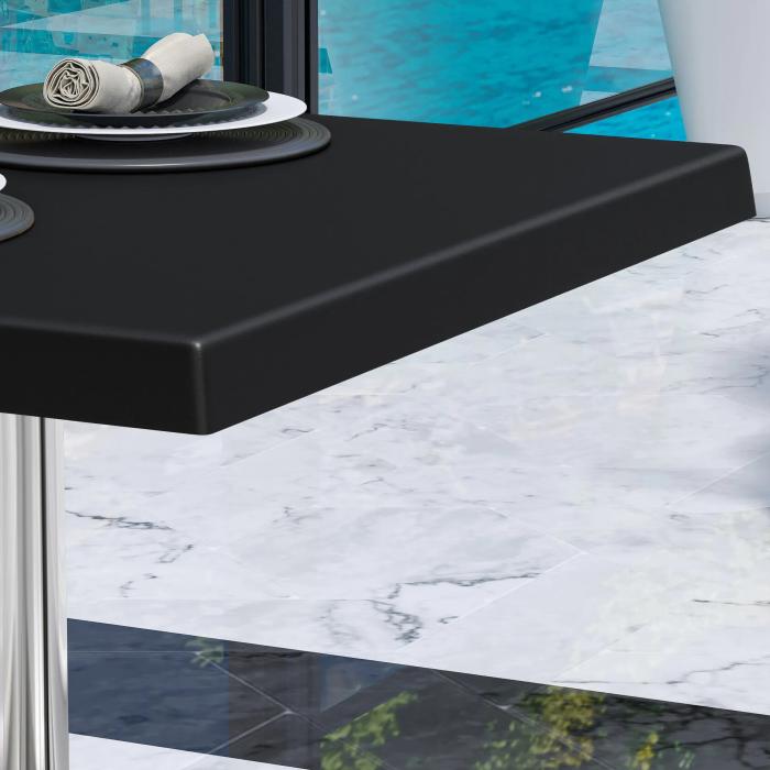 WTG | 31257 | B: D: H: 70 x 70 x 75,5 cm | Sort / aluminium | Torget | Sammenleggbar + tilleggsvekt
