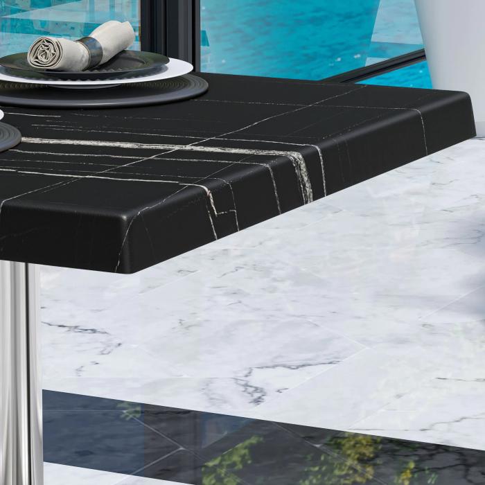 WTG | 31257 | B: D: H: 70 x 70 x 75,5 cm | Sort marmor/aluminium | Torget | Sammenleggbar + tilleggsvekt WTG | 31257 | B: D: H: 70 x 70 x 75,5 cm | Sort marmor/aluminium | Torget | Sammenleggbar + tilleggsvekt