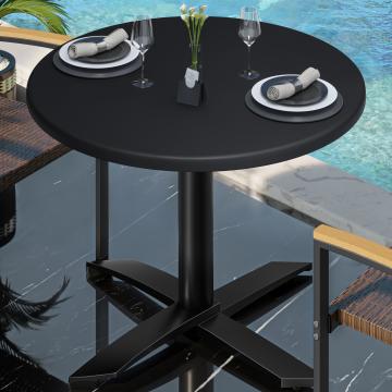 WTG | 31257 | Ø:H 70 x 75.5 cm | Black / Black | Round