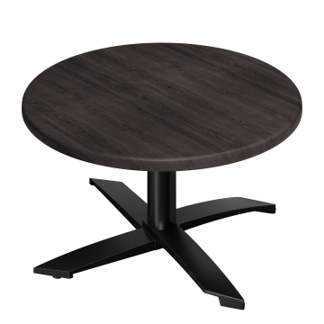 WTG | Jamaika Loungetabel | Ø:H 70 x 37 cm | Wenge / Sort | Klapbare | Ekstra vægt