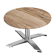 WTG | Jamaika Loungetisch | Ø:H 70 x 37 cm | Sheesham / Aluminium | Zusatzgewicht