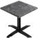 WTG | 31257 | B: D: H: 70 x 70 x 75,5 cm | Steiner / Svart | Torget | Sammenleggbar + tilleggsvekt