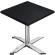 WTG | 31257 | B: D: H: 70 x 70 x 75,5 cm | Sort / aluminium | Torget | Sammenleggbar + tilleggsvekt