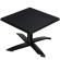 WTG | Werrzalit loungebord | B:D:H  60 x 60 x 37 cm | Svart / Svart | Ekstra vekt