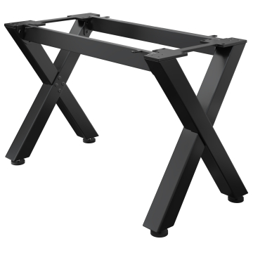 JUANA | Bistrobordsunderrede | L: B: H: 115 x 70 x 73cm | 2 x anslutningsdon | Svart 