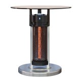 YUNA | Lasitettu Taso Lämmityslämmitin | Ø 50 cm | 1200W | Infrapuna / Sähkö | 1 Lämmitystaso